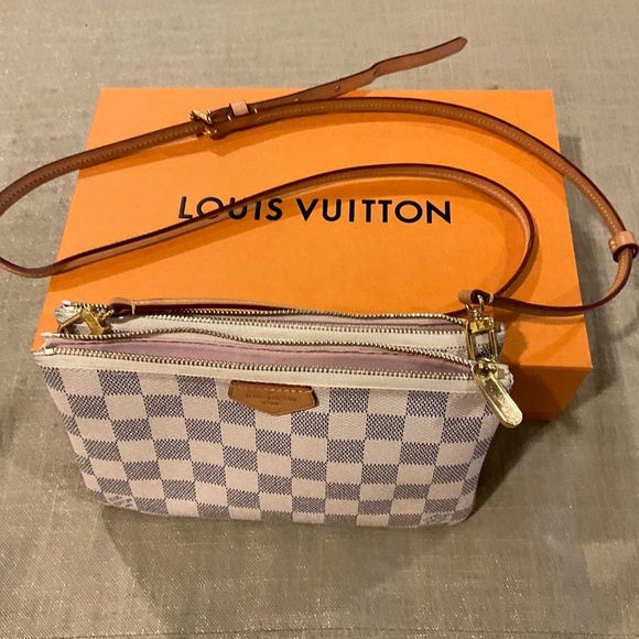 Louis Vuitton Damien Azur Double Zip Pochette - Picture 6 of 10